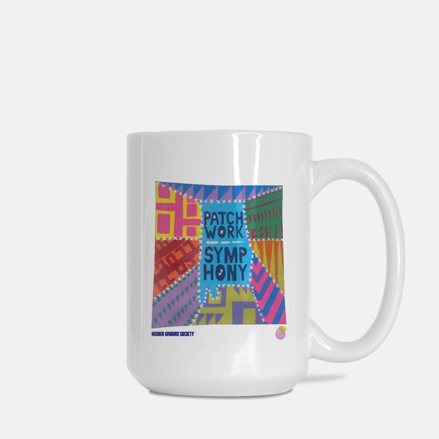 patchwork symphony 15oz. Deluxe Mug